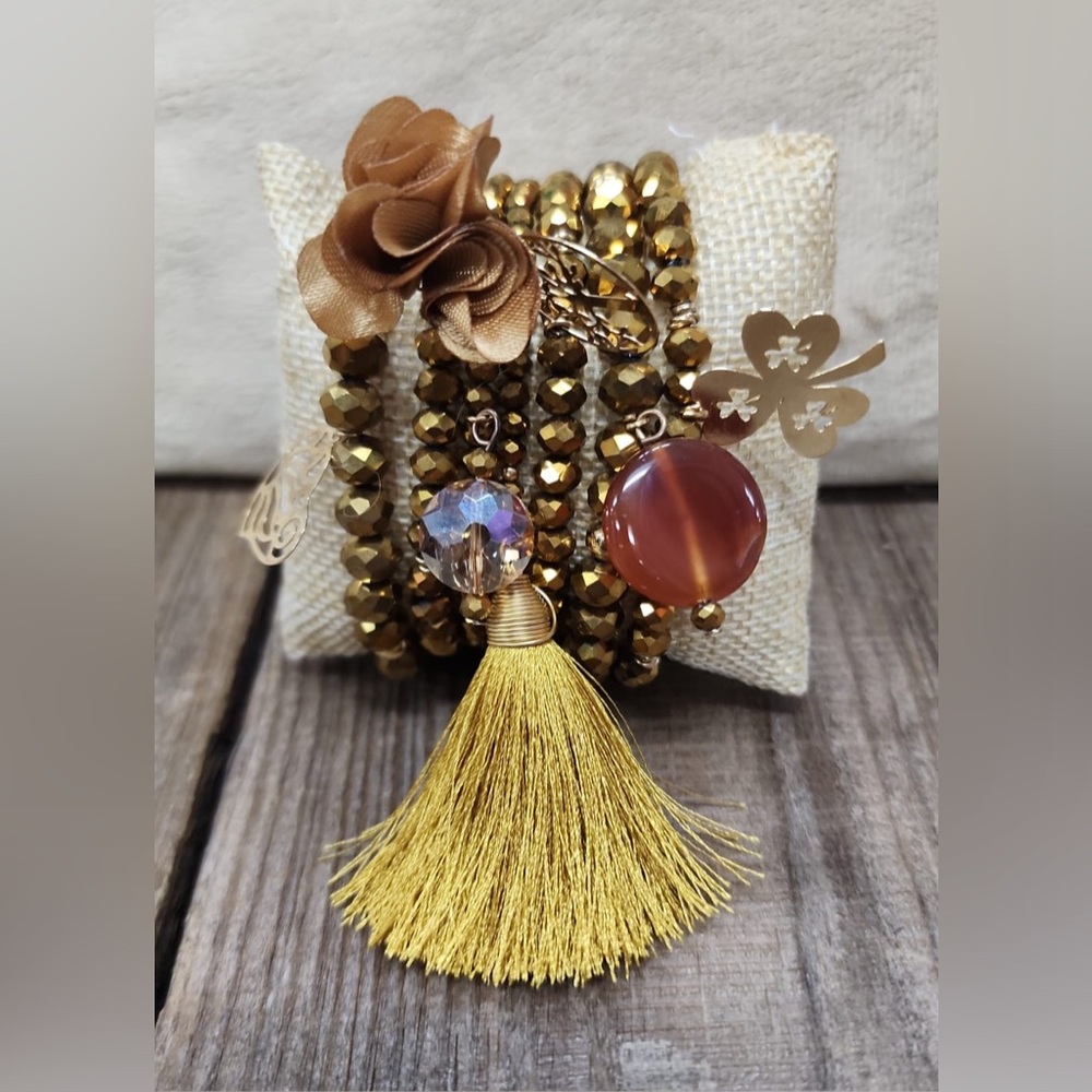 Semanario Crystal Bracelet 7pc Set